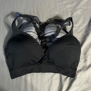 Two Jockey Molded Cup Sports Bras Size Small